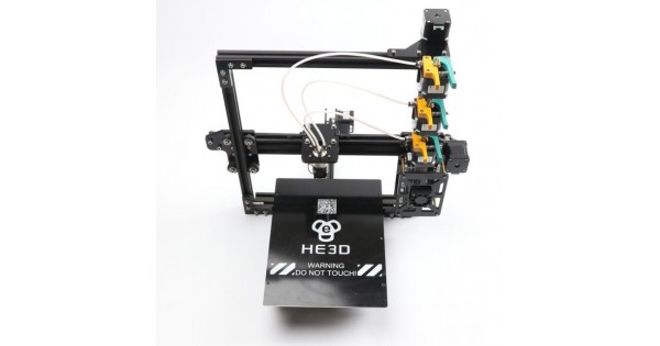 HE3D Ei3 Tricolor/Triple Head 3D Printer Kit with 2 Free Rolls of ... - 06 600x315