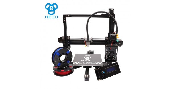 HE3D Ei3 Tricolor/Triple Head 3D Printer Kit with 2 Free Rolls of ... - He3D Ei3 3D Printer 1 600x315